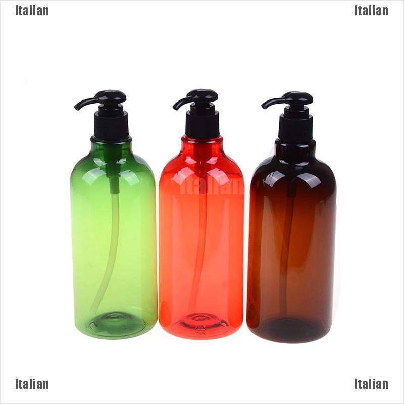  Botol  Dispenser Sabun Cair Shampoo dengan Bahan Plastik  