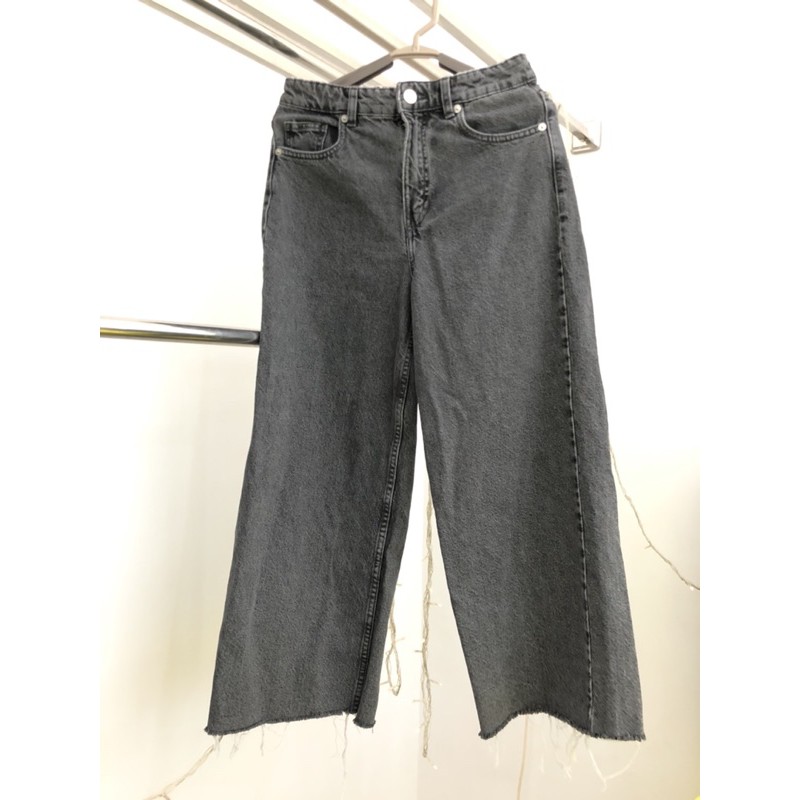 Zara High Waist Cullote Jeans