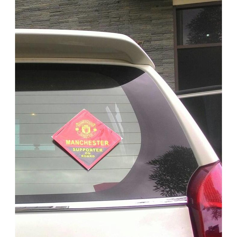 Sticker Stiker Mobil Bola MU Arsenal Chelsea Liverpool