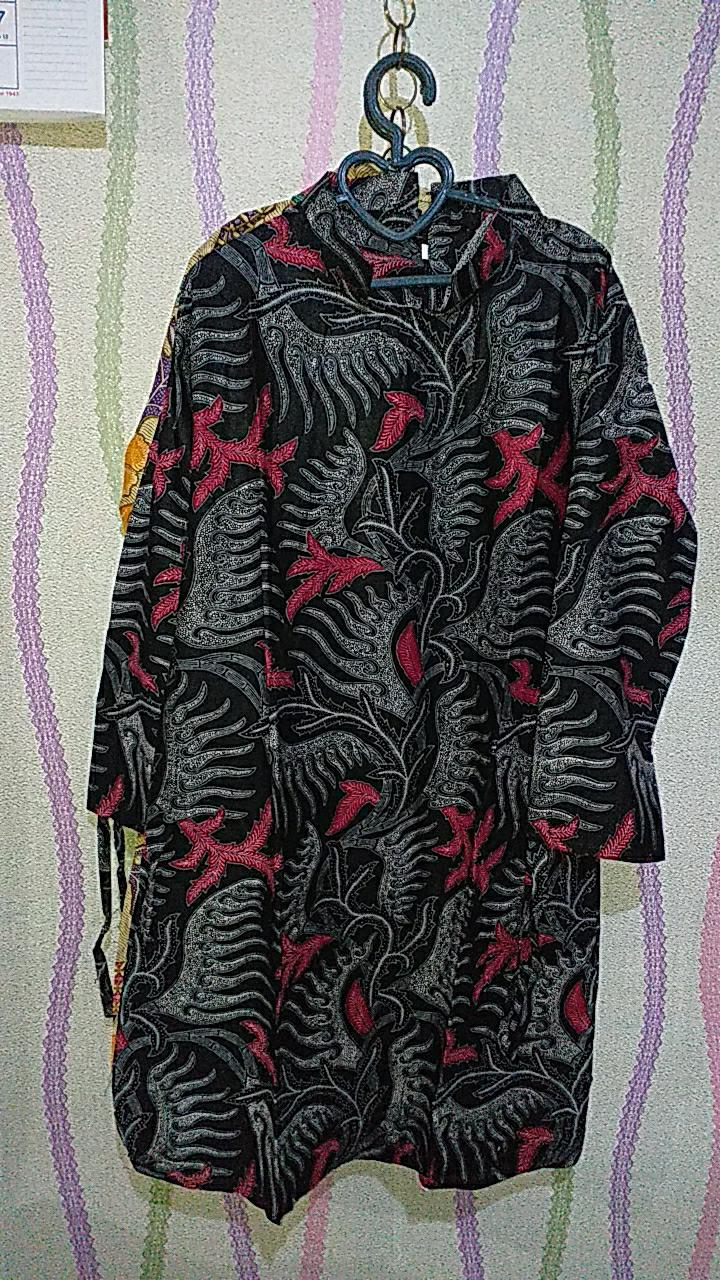 Terlaris Serut Genes Jelita Tunic Navbor Yelbor Whitbor Creambor Tunik Batik Modern Hrb030 Dolbi Dob