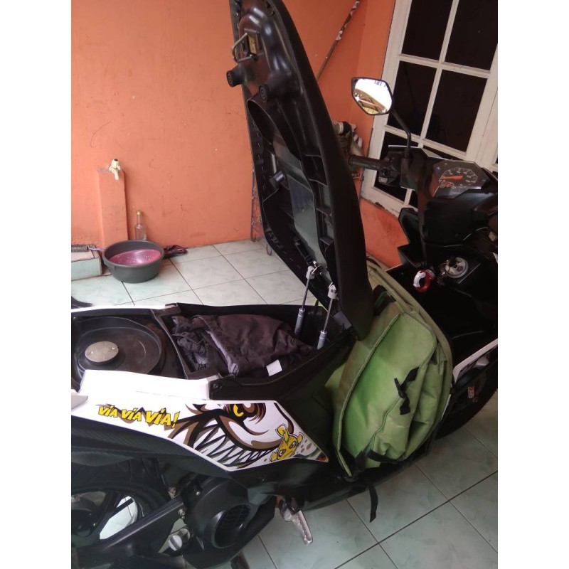 Hidrolik Jok Penyangga Stabilizer Jok Cover Penyanggah Jok Motor silinder jok Universal motor