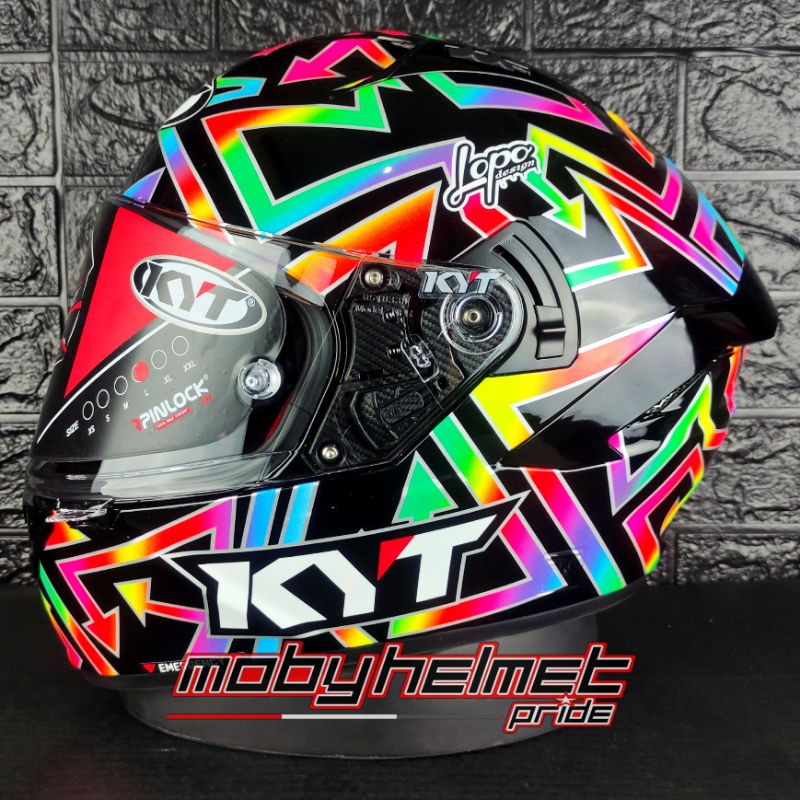 Helm KYT NFR - Manzi Misano - Special Edition