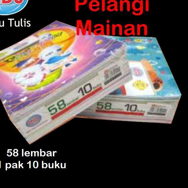 

(EP78C) ,Buku Tulis Sidu 58 - Sinar Dunia isi 10 pcs",,,!