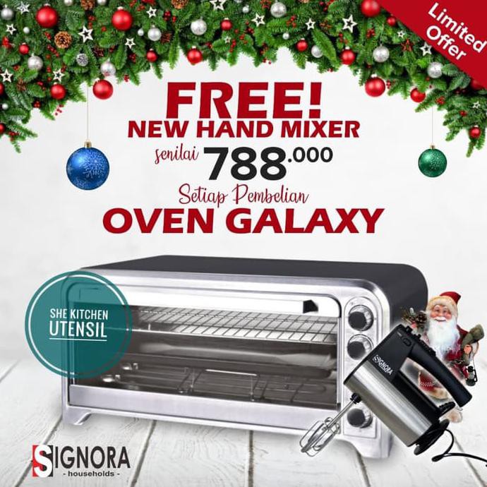(READY COD) Oven Galaxy Signora (Fast Delivery) oven listrik oven signora oven SPECIAL