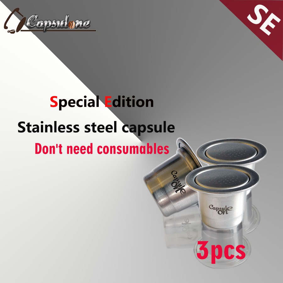 capsulone compatible capsule for nespress ocoffee machine/espresso reusable coffee capsule/