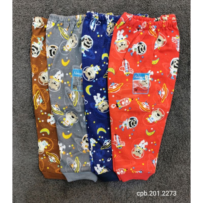 Baju bayi 0-3m NASUKA halus isi 3/ Baju bayi new born / baju bayi Premium-2pc Cln Pjg Space