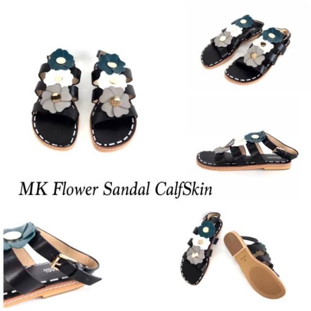 michael kors flower sandals