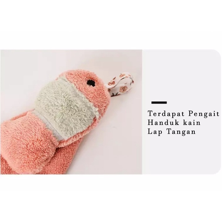 TERBARU COD Handuk Lap Tangan Dapur Hand towel gantung wastafel piring murah lucu serbaguna SRG06 R2a