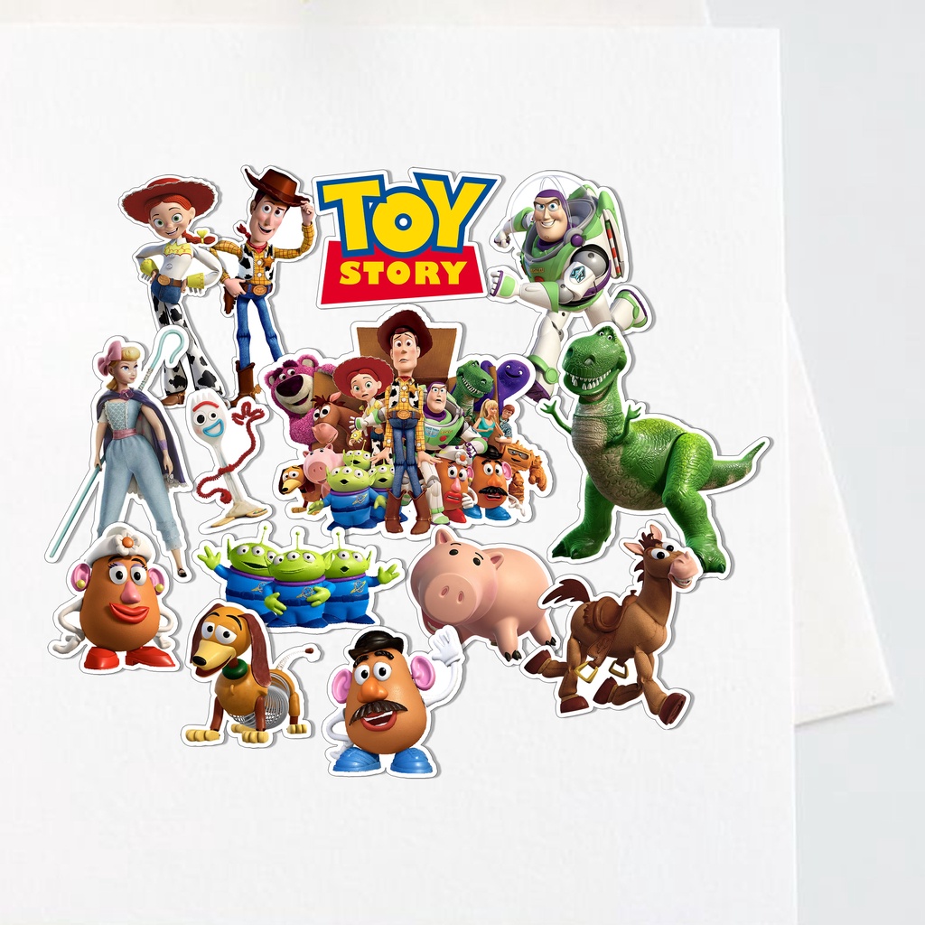 

Sticker Toy Story Aesthetic Stiker Waterproof (14 pcs)