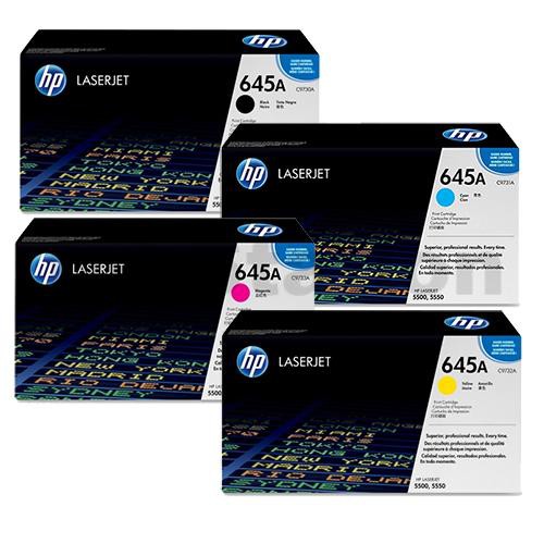 Toner HP 645A Black dan 645A Color Original
