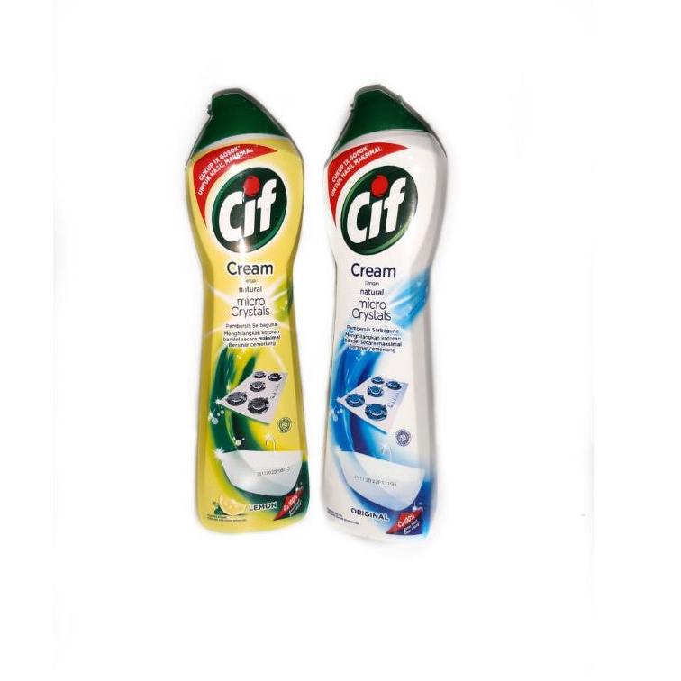 ➷ KRIM PEMBERSIH PERALATAN STAINLESS DAPUR TOILET KRAN SERBAGUNA CIF CREAM 660 GR ☼