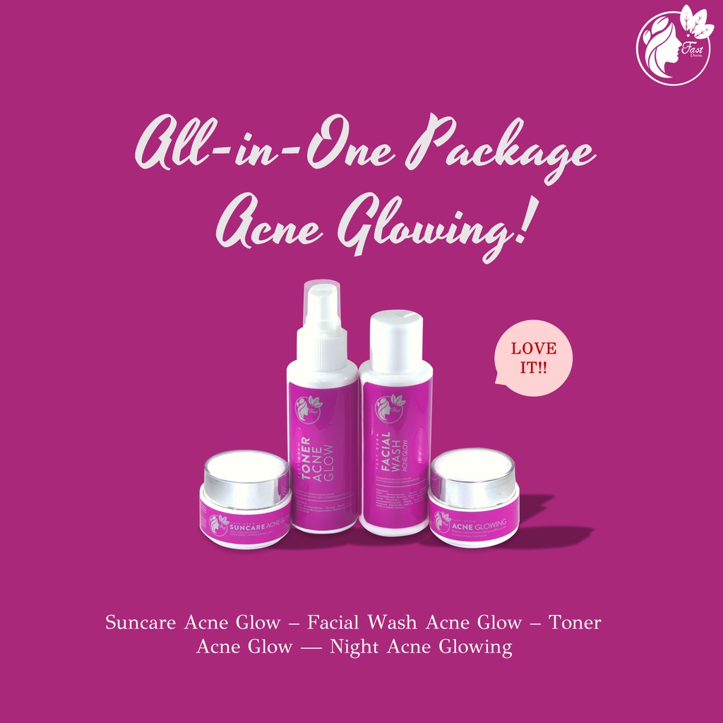 PAKET FAST DERM GLOW / FAST DERM WHITENING / DOUBLE GLOW FORTE / ACNE GLOWING / ACNE DARK SPOT / GLA