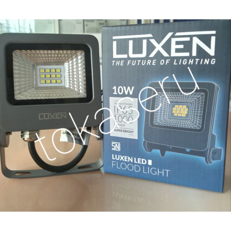 LUXEN LED floodlights 10 watt lampu sorot tembak Luxen