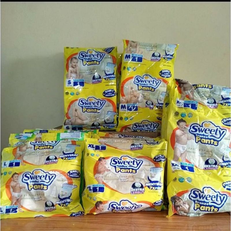 Pampers ECER Sweety/ renceng popok bayi | S, M, L, XL