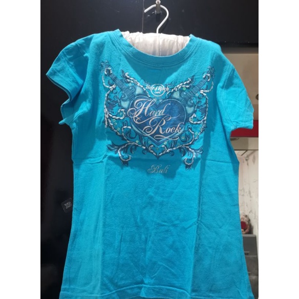 Tshrit Anak Branded merk Hard Rock Cafe Bali Kids Original Sz M