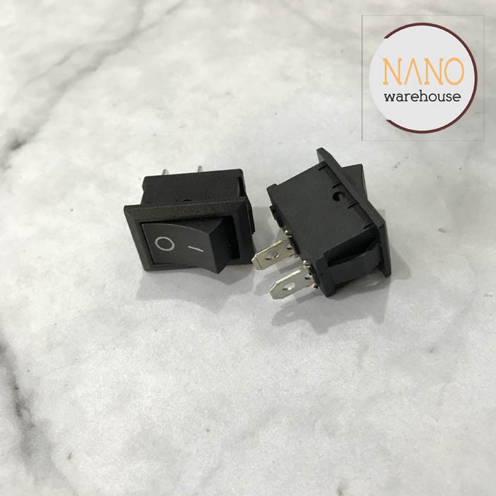 Switch Saklar Karaoke Kecil On Off Praktek Anak Sekolah 2 Kaki Pin