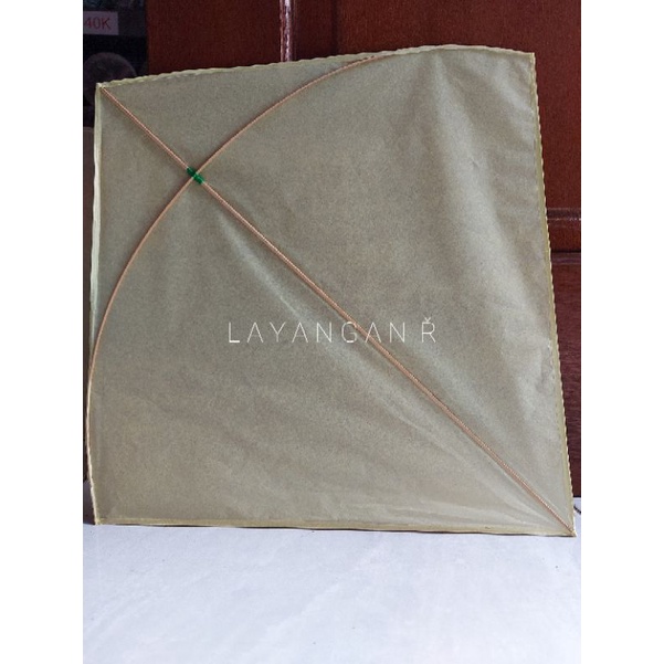 Layangan Seot polos munaroh arku lilitan uk. 54 isi 25