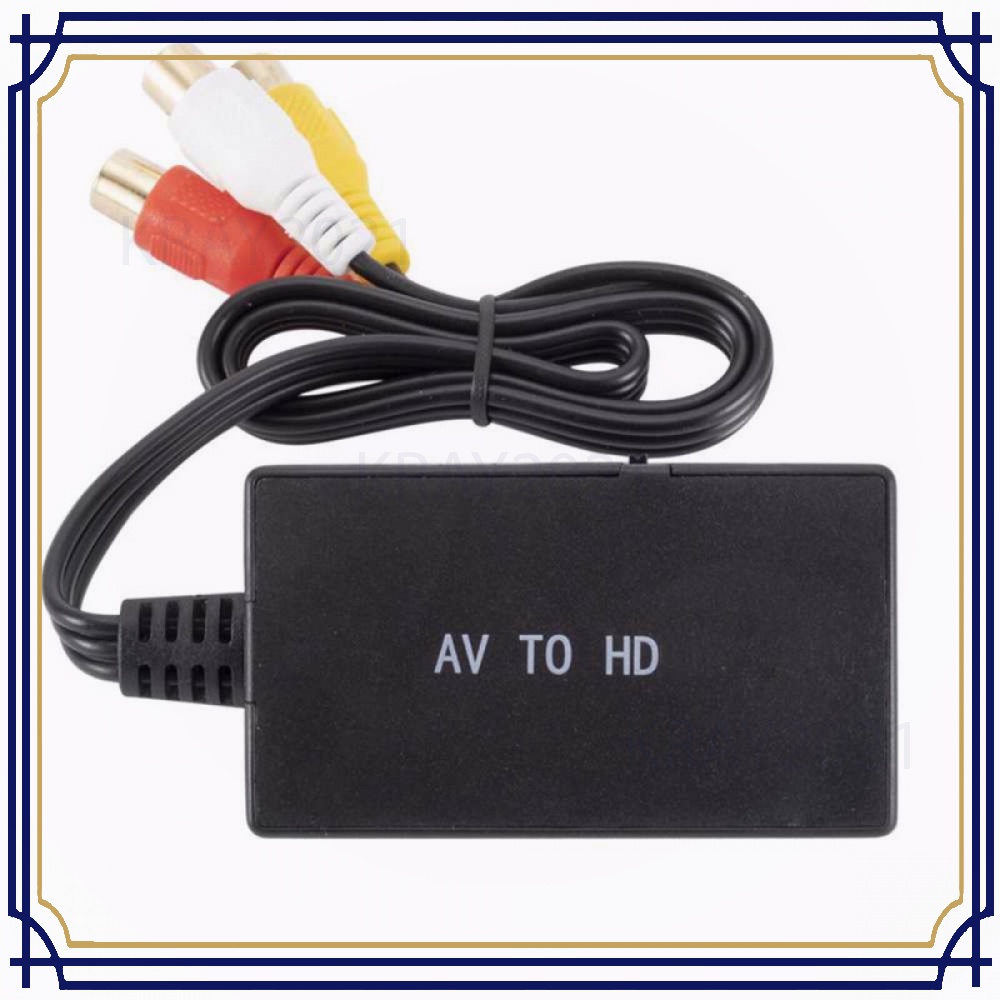 Video Audio Konverter AV RCA to HDMI Adapter 1080P