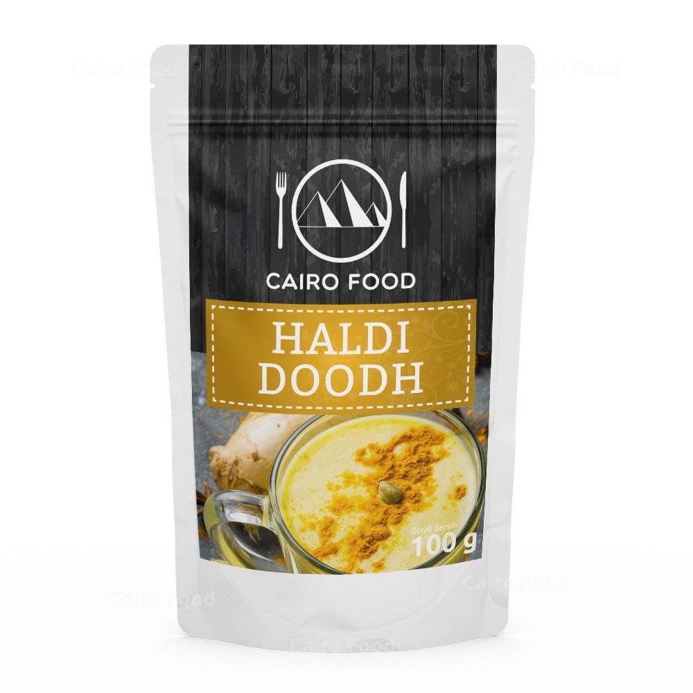 

Serbuk Haldi Doodh Sehat – Tanpa MSG, 100% Rempah Murni | Cairo Food - 100 Gram