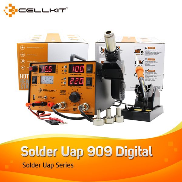 BLOWER CELLKIT 909 DIGITAL / SOLDER UAP CELLKIT 909 / CK 909D
