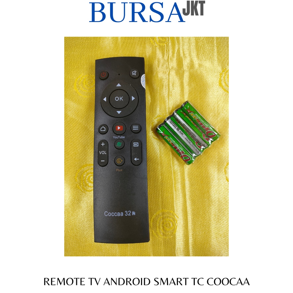 REMOTE COOCAA ANDROID SMART TV YOUTUBE S3U S7G COOLITA DIGITAL