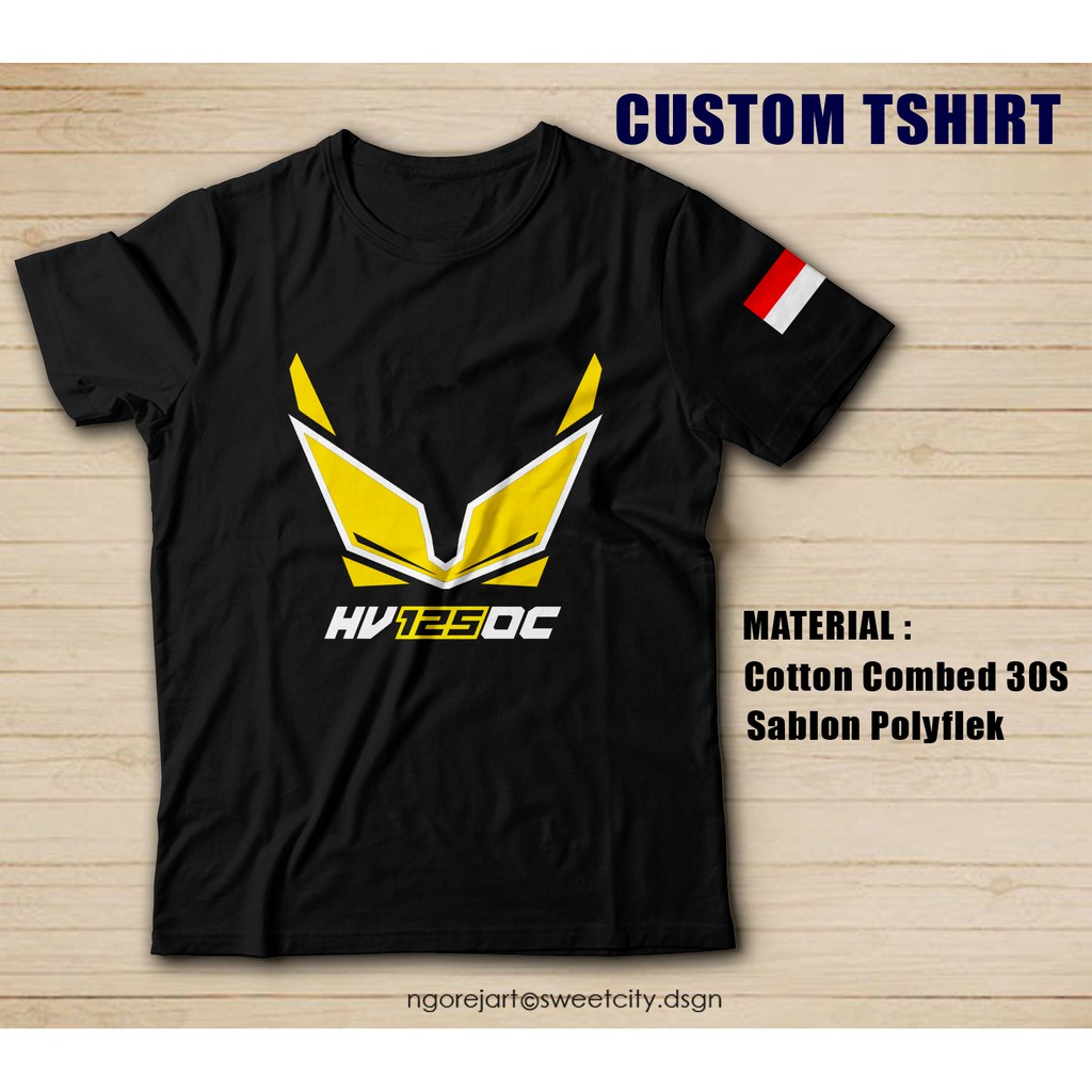 Kaos Honda Vario 125 Indonesia Kaos Distro Murah Berkualitas