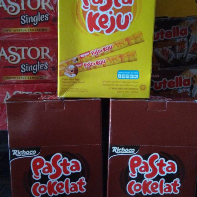 

Richeese pasta keju/coklat (30pcs)