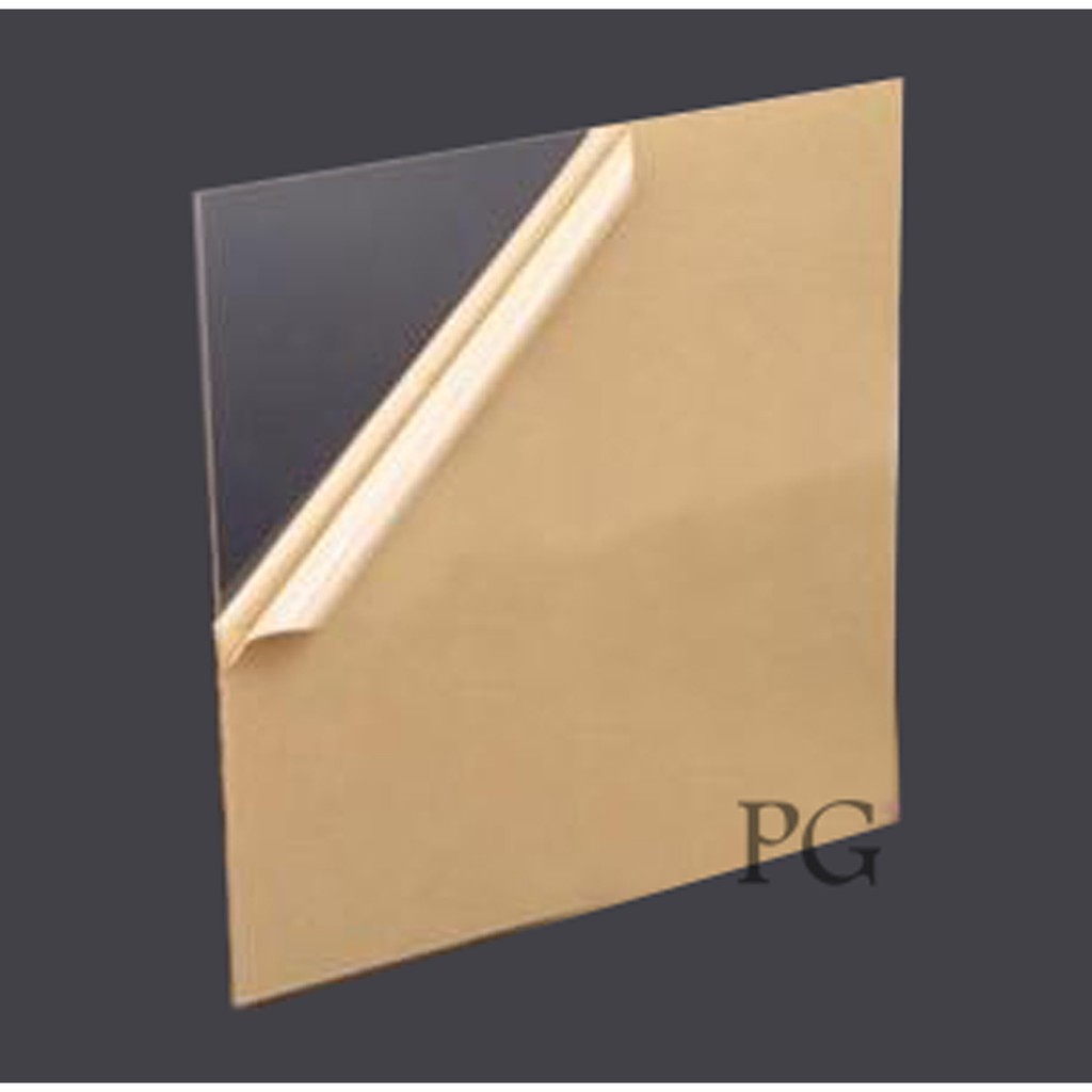 

PVC Lembaran Mika Bening Transparant Maket Diorama 0.5 mm 50X50 cm