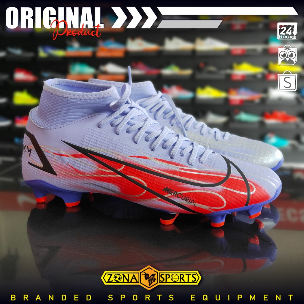Sepatu Bola Nike Superfly 8 KM Academy FG/MG DB2857 506