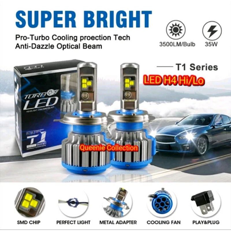 Led H4 Turbo Led Super Bright