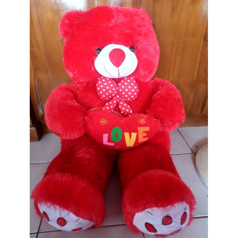 teddy bear love jumbo termurah