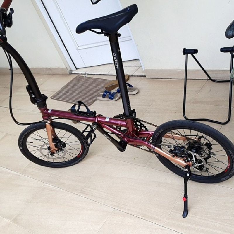 Kickstand Standar QR Sepeda Lipat Jagang Quick Release 16 inch Fnhon Gust IZI Arc Element Troy