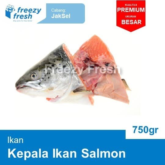 

Dijual Kepala Ikan Salmon Fish Head Premium 750gram Diskon