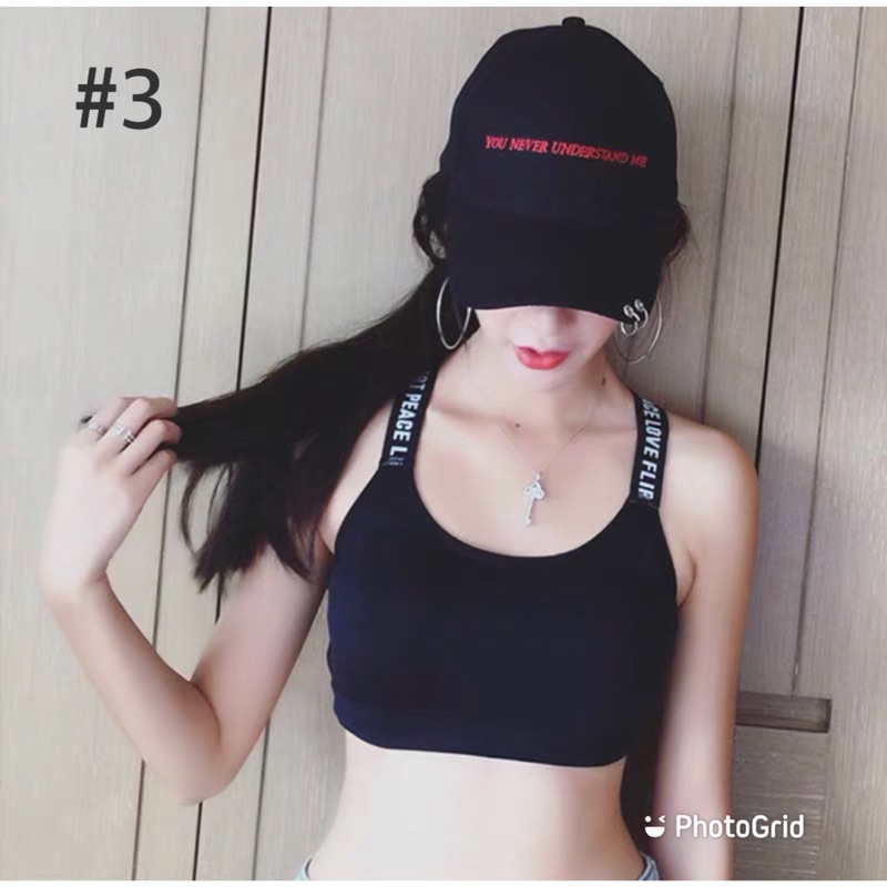 Sport Bra / Pakaian sport wanita bahan premium