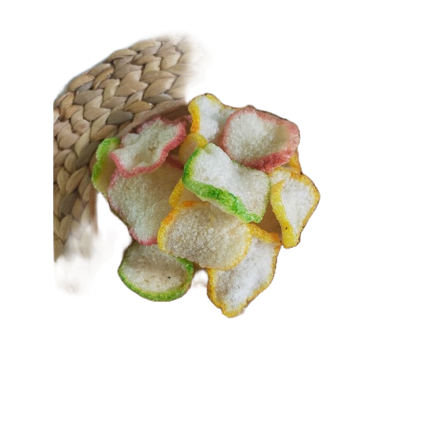 kerupuk warna warni 500gr kerupuk bawang