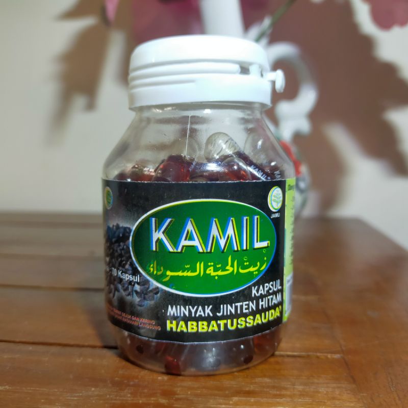 KAMIL jinten hitam isi 70 kapsul | habbatussauda | minyak jinten hitam