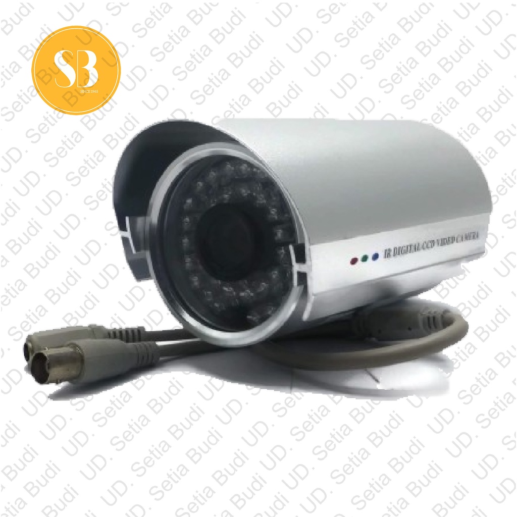 Kamera CCTV Outdoor 1/3 MP IR Warna S&amp;M M-8660 1/3&quot; CCD