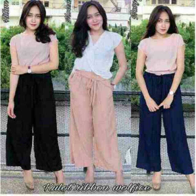 grosir solo CELANA RIBBON KULOT Shopee Indonesia grosir solo CELANA RIBBON KULOT Shopee Indonesia