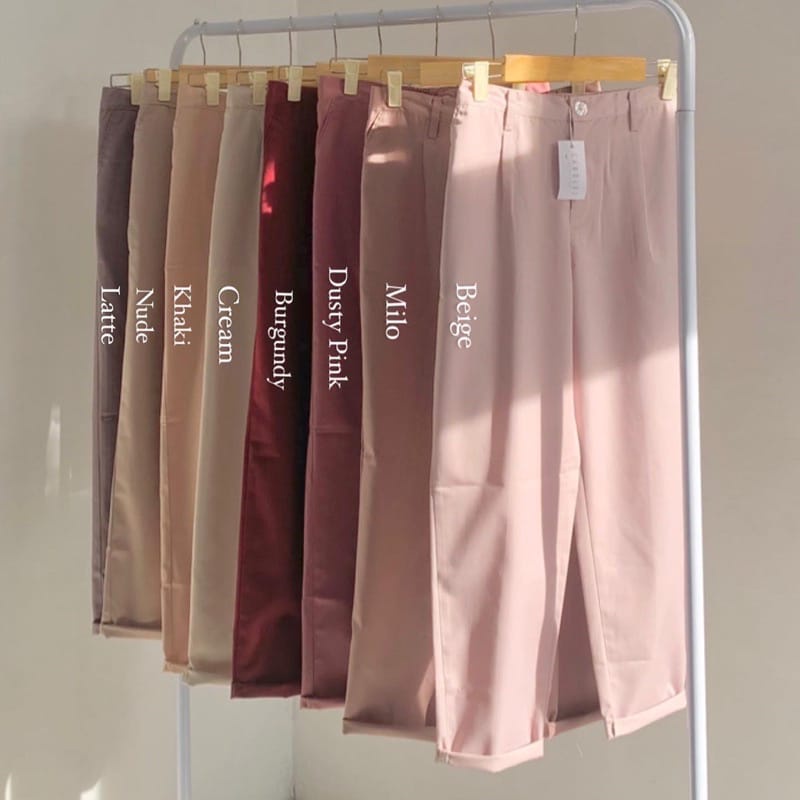 CANDIEZ CANDY Baggy Pants JUMBO 2L 3L 4L | Celana Pastel Wanita JUMBO