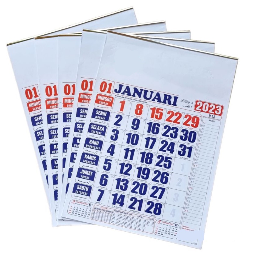 #LC-ATK Kalender Dinding Kalender Bulanan Kalender Gantung