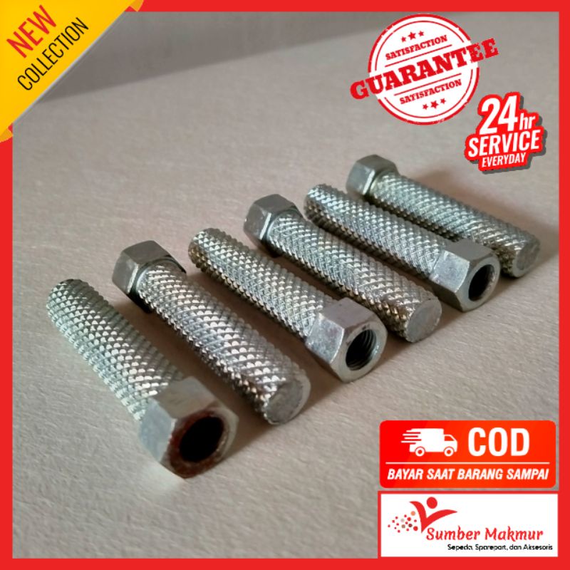 Jalu Pancitan Pijakan Kaki Foot Stape Sepeda Anak Dewasa BMX MINI MTB LIPAT Model Ramping