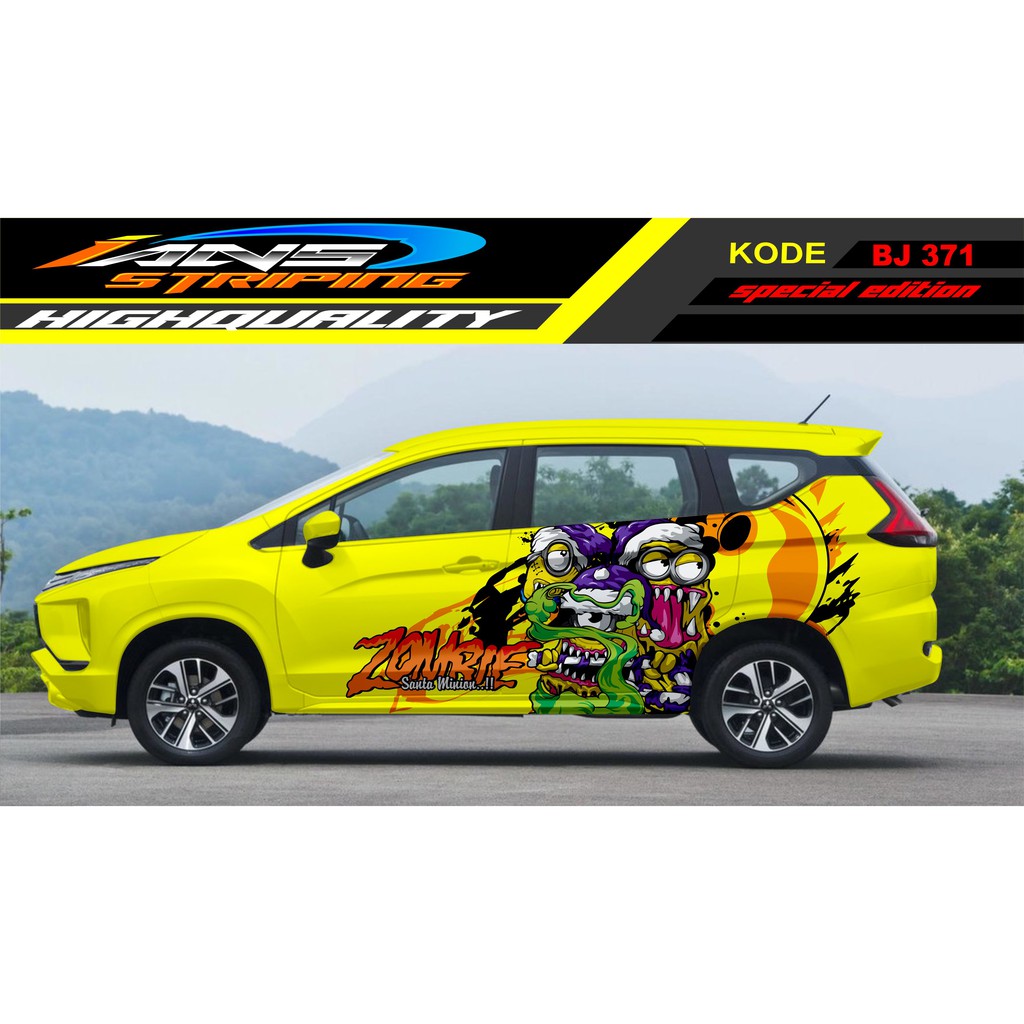 STICKER MOBIL XPANDER / DECAL STICKER MOBIL / STIKER MOBIL MINON / STIKER TOYOTA