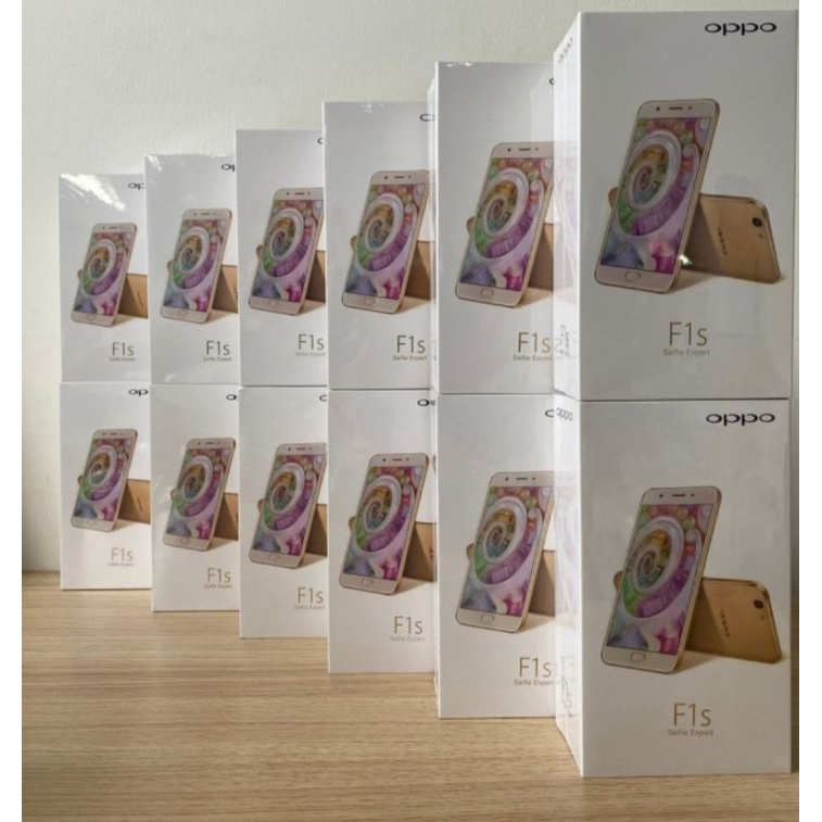 Oppo F1s RAM 4/64GB (BARU, NEW) Lengkap Dus Fullset ready warna PUTIH GOLD dan ROSE (BANJARMASIN)