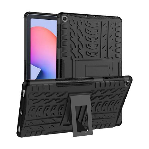 Car Tire Rugged Armor Shockproof Case Casing Cover Kick Stand Samsung Galaxy Tab S6 Lite 10.4 P610 P615