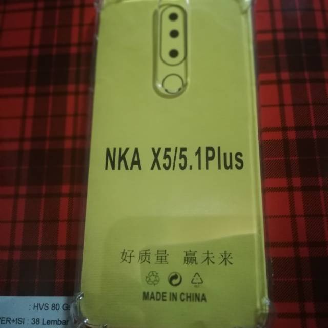 Case Anti Crak Nokia 5.1 Plus SoftCase Tebal