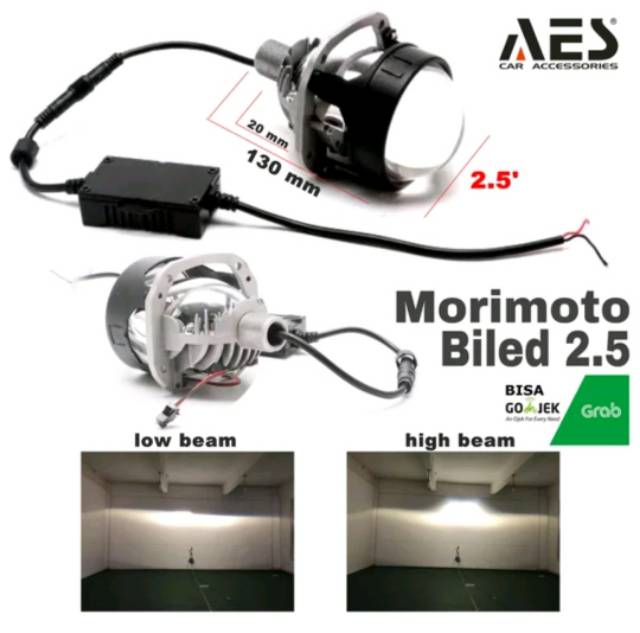 Projector Biled Morimoto 2,5 inchi