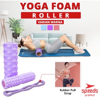 SPEEDS Yoga Foam Roller Yoga Roller Alat Olahraga Yoga Senam Bantal Yoga Pilates Foam 019-21