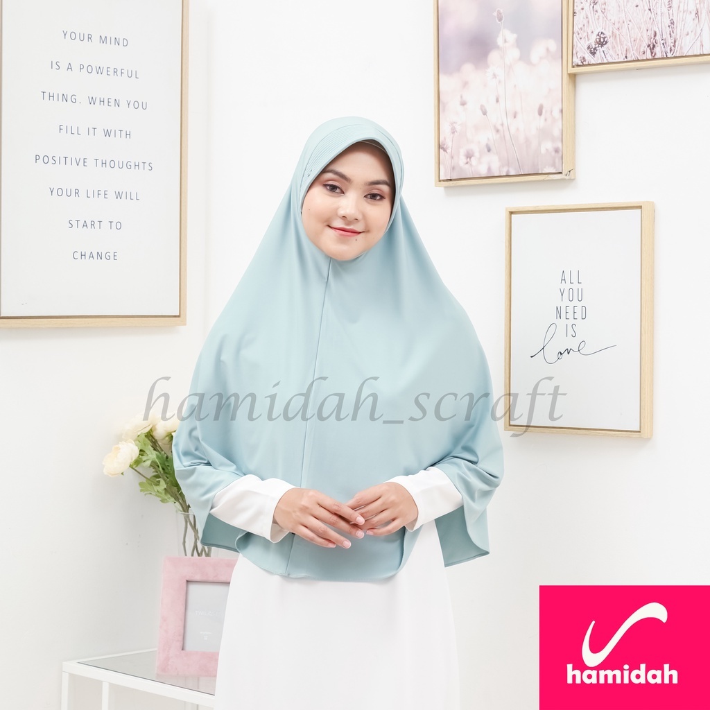 BERGO HAMIDAH JUMBO BERGO INSTAN MURAH KERUDUNG JUMBO XL