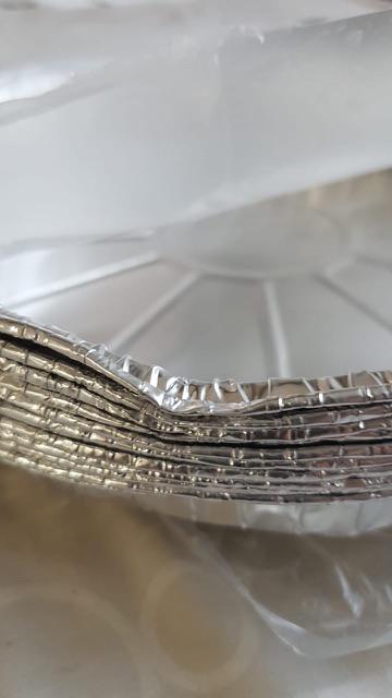 @25pcs Alumunium Foil Tray Rx-1200 / Aluminium Rx-1200 Rx 1200 Bulat Tanpa Tutup
