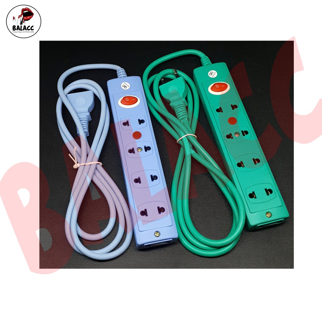Stop Kontak 4 Lubang 1.5 Meter Hikari / Colokan Listrik 4L 1.5m /Terminal Stopkontak Hikari 4 lubang